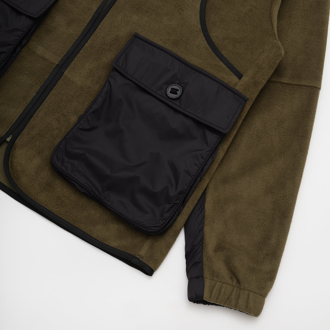 The Mens Summit Fleece Moss from Parlez clothing