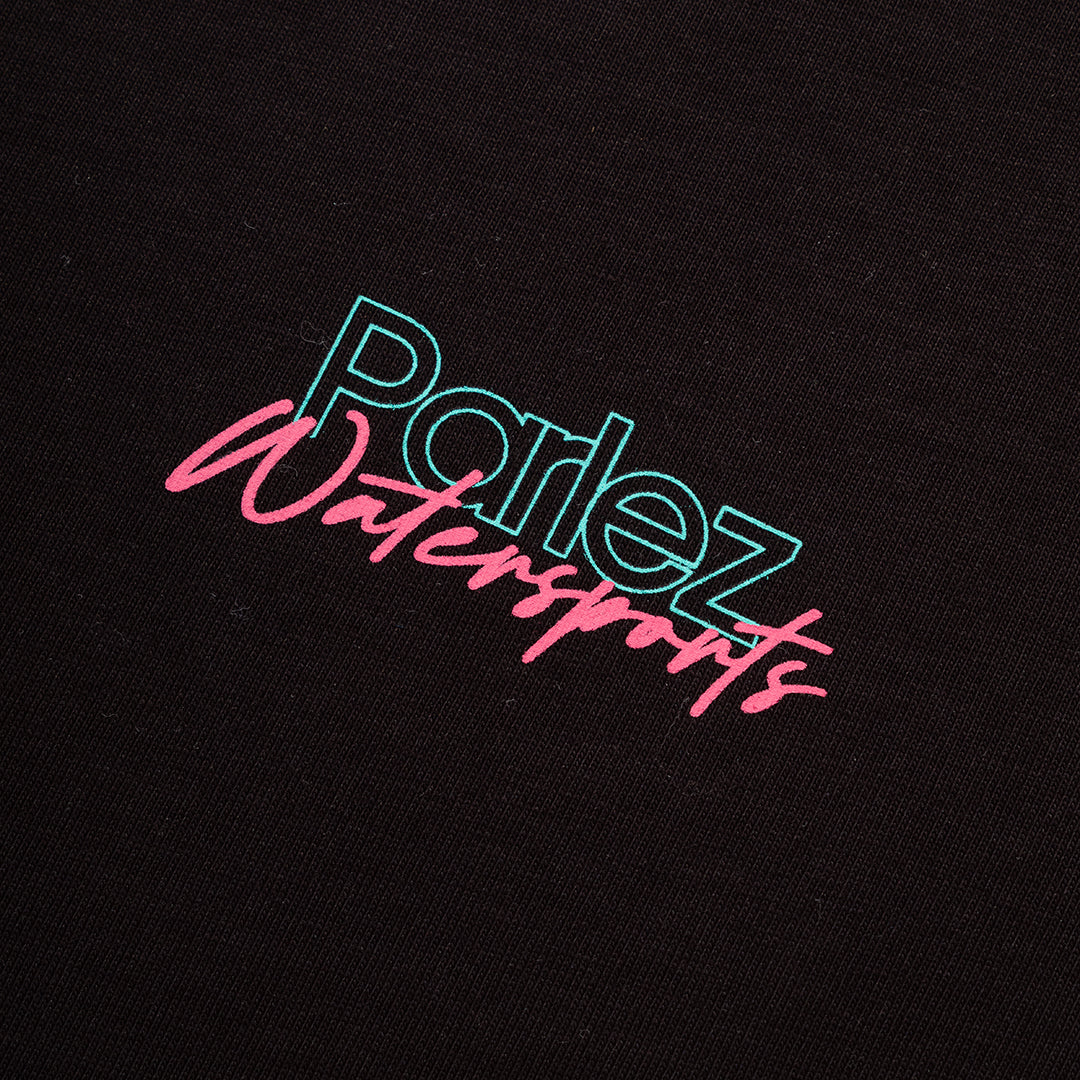 The Mens Sunrise T-Shirt Black from Parlez clothing