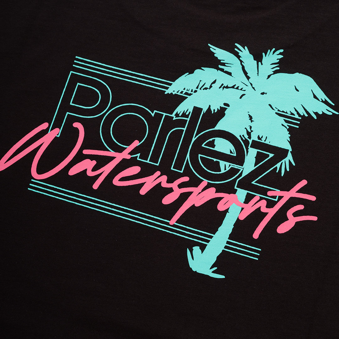 The Mens Sunrise T-Shirt Black from Parlez clothing