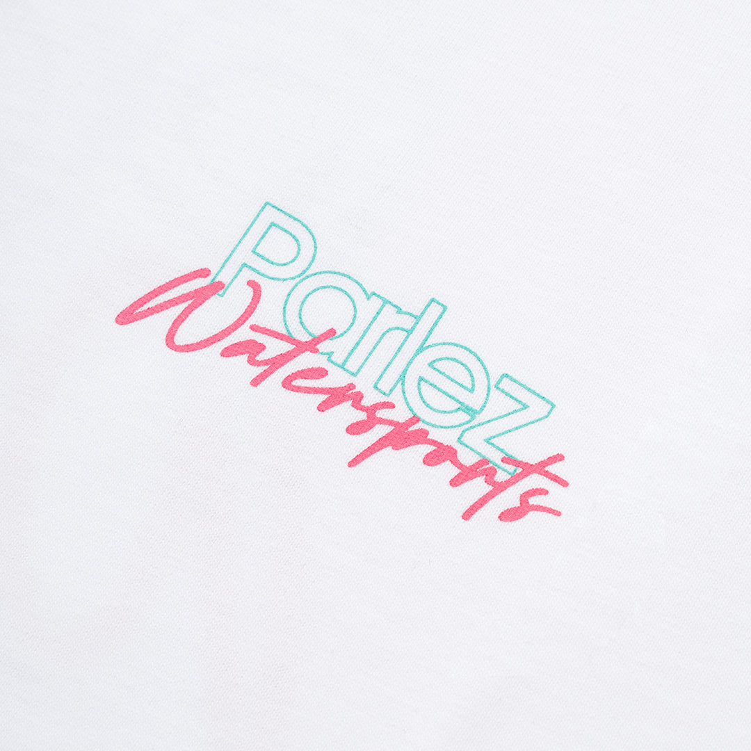 The Mens Sunrise T-Shirt White from Parlez clothing