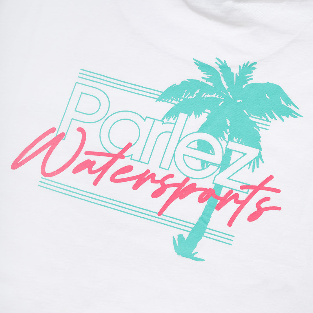 The Mens Sunrise T-Shirt White from Parlez clothing