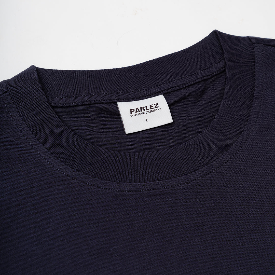 The Mens Syra T-Shirt Midnight from Parlez clothing