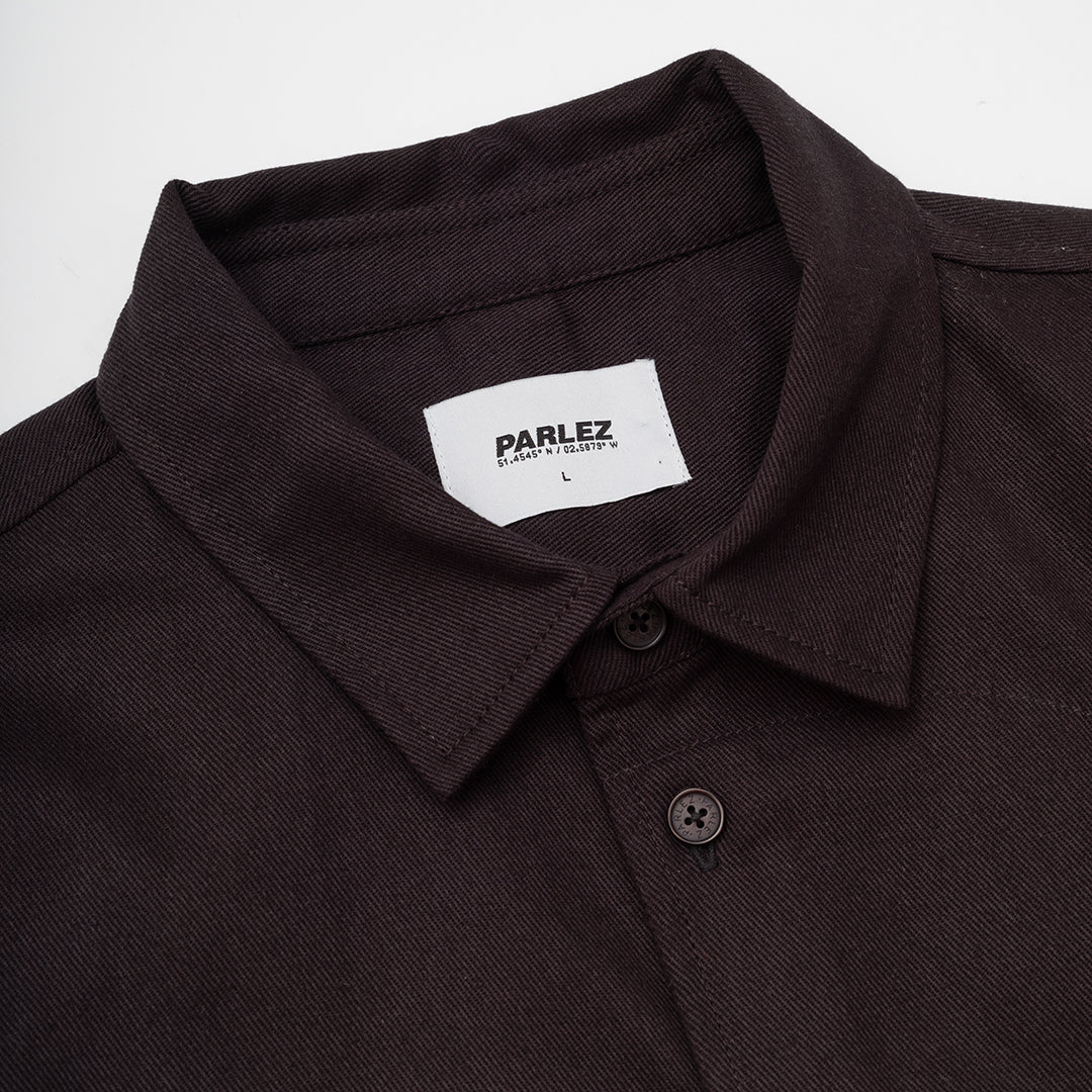 The Mens Task Shirt Black from Parlez clothing
