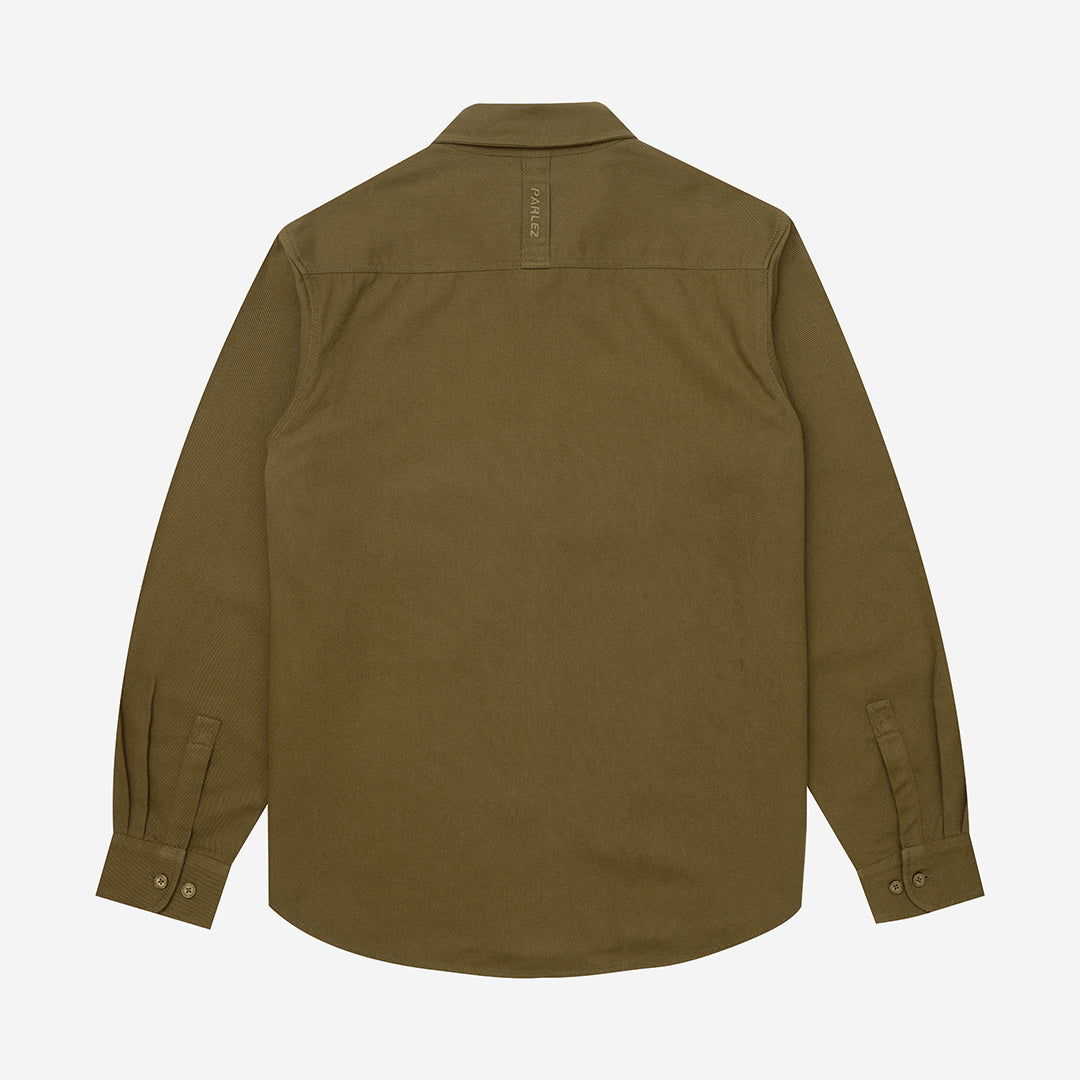 The Mens Task Shirt Moss from Parlez clothing