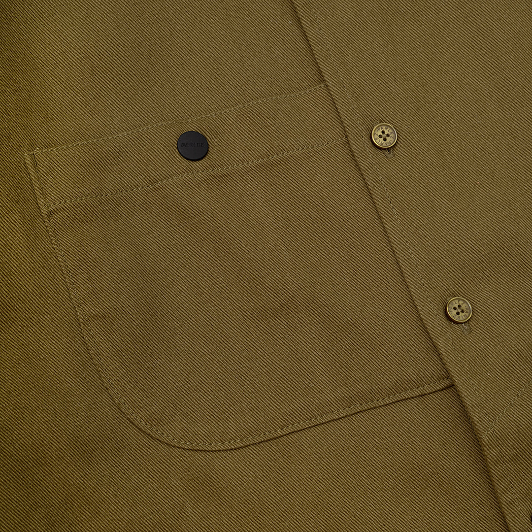 The Mens Task Shirt Moss from Parlez clothing