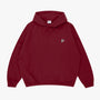 Tide Oversized Hoodie Deep Red