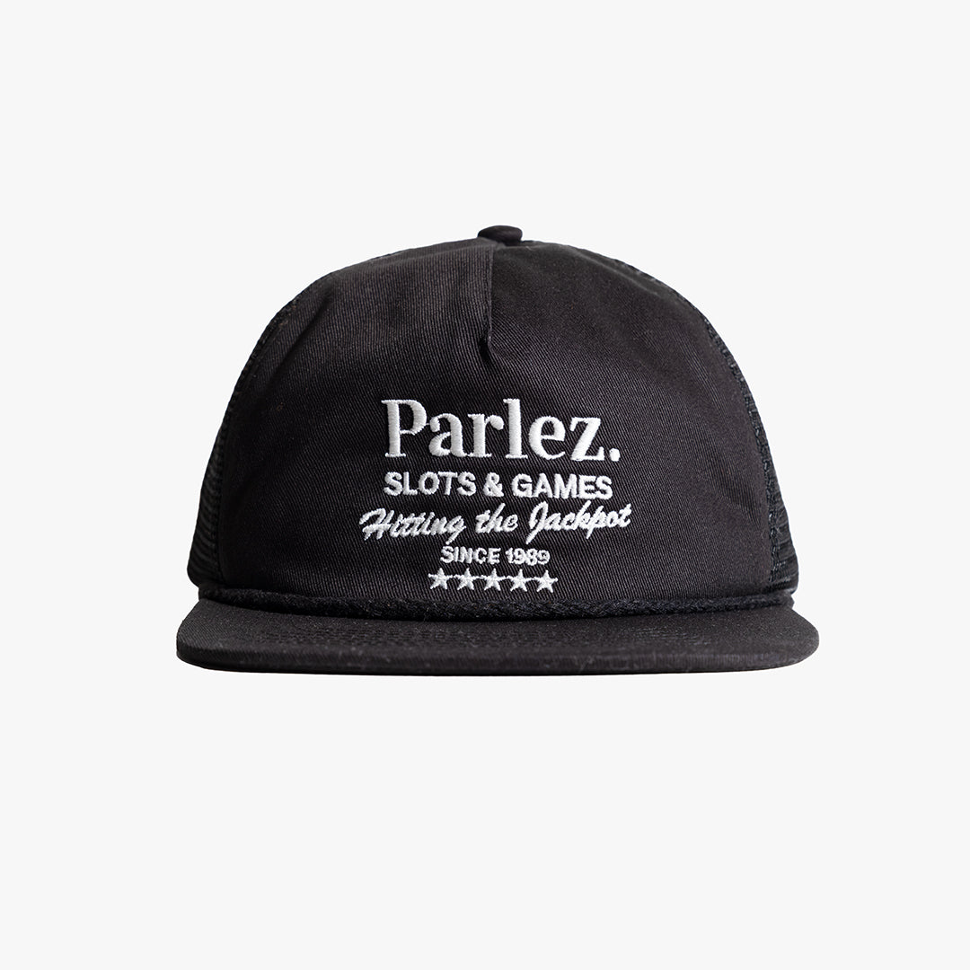 Victor Trucker Cap  Black