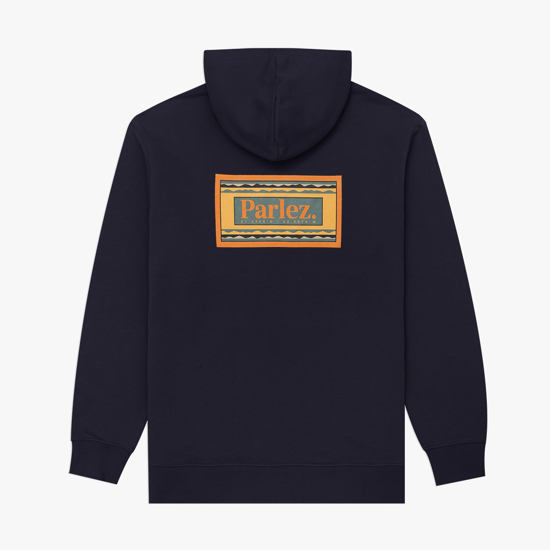 The Mens Uintah Hoodie Navy from Parlez clothing