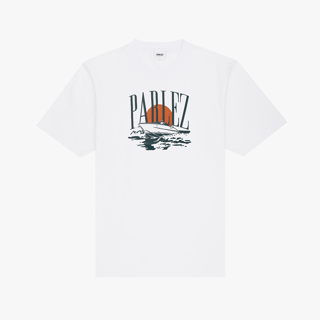 The Mens Vehi T-Shirt White from Parlez clothing