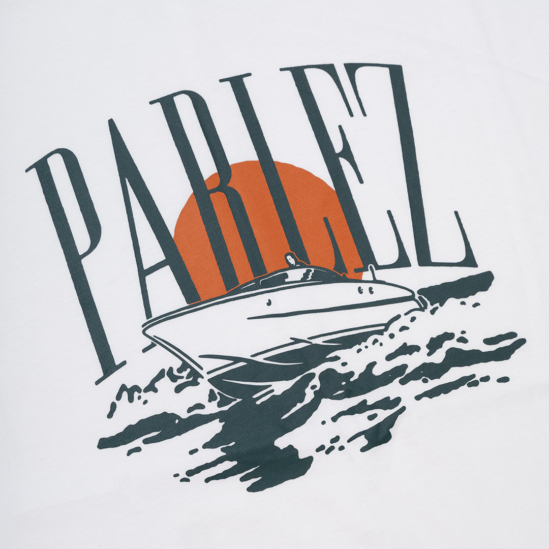 The Mens Vehi T-Shirt White from Parlez clothing