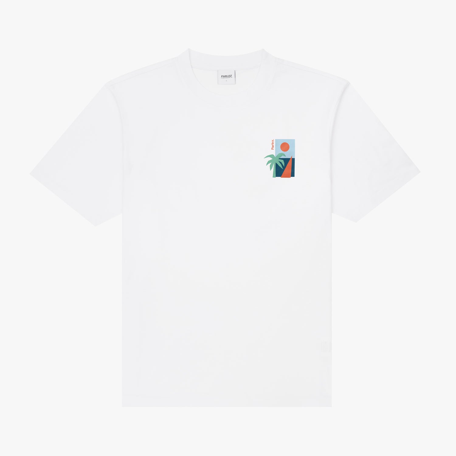 The Mens Venta T-Shirt White from Parlez clothing