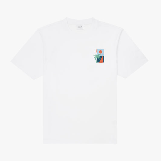 The Mens Venta T-Shirt White from Parlez clothing