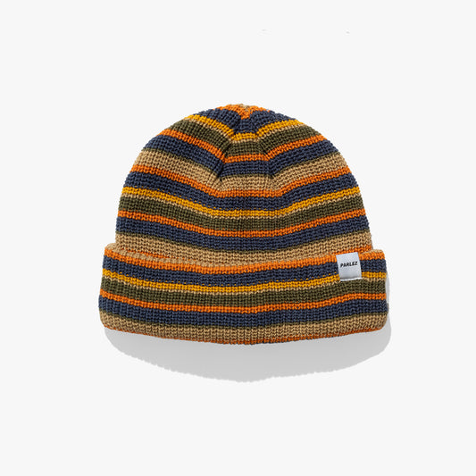 The Mens Verdi Beanie Golden Multi from Parlez clothing