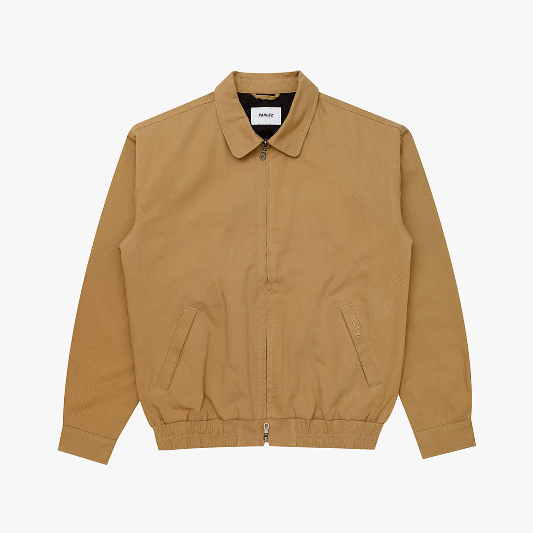 The Mens Verge Jacket Sand from Parlez clothing