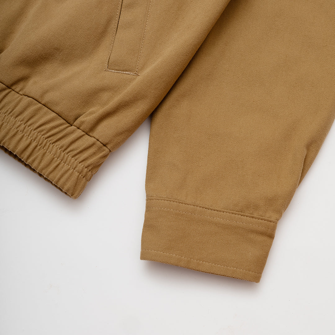The Mens Verge Jacket Sand from Parlez clothing