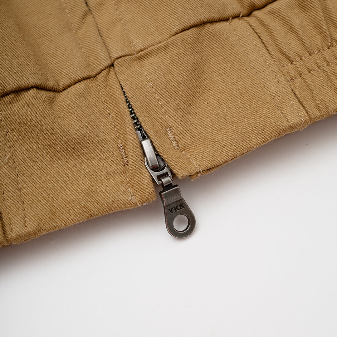The Mens Verge Jacket Sand from Parlez clothing