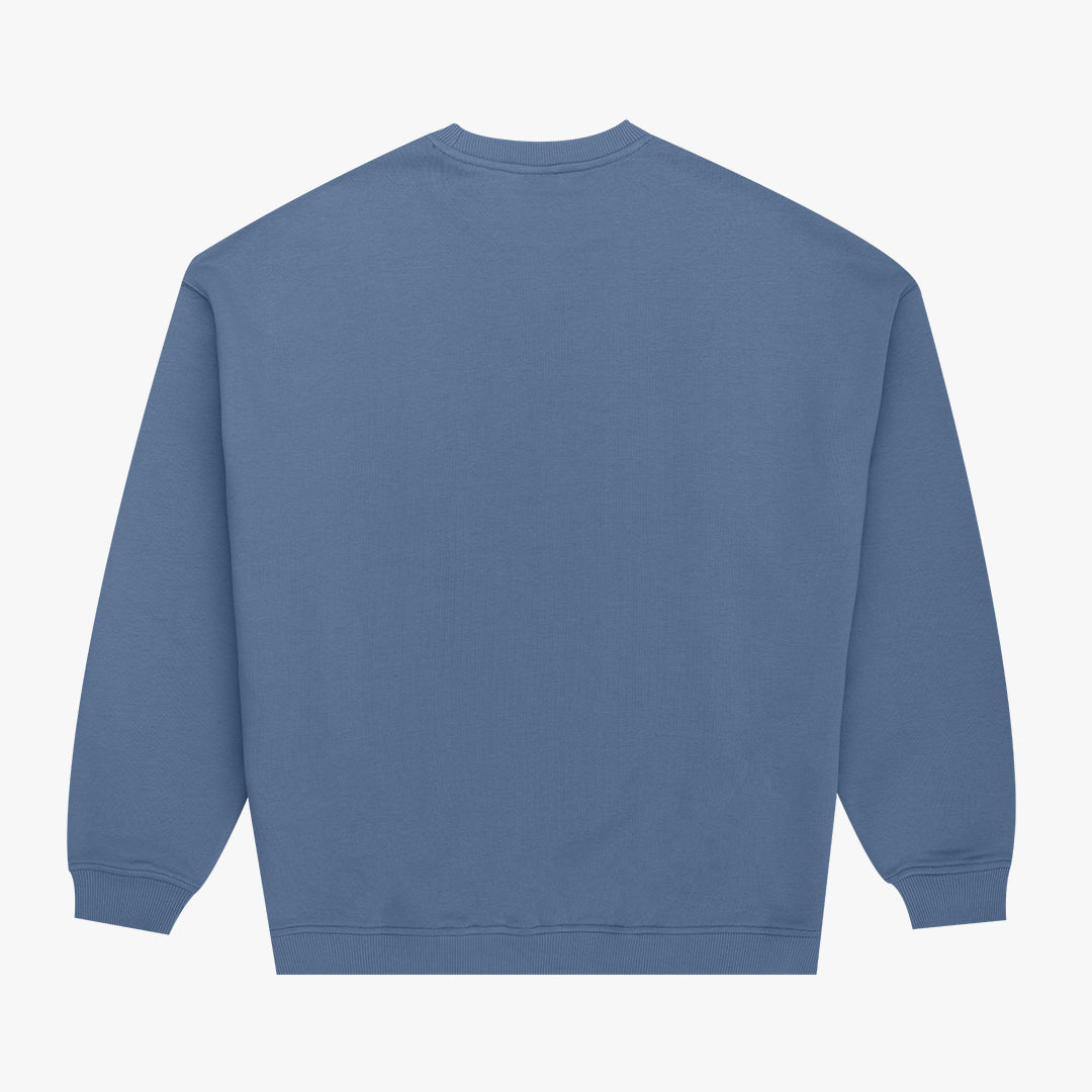 Vernon Oversized Crew China Blue