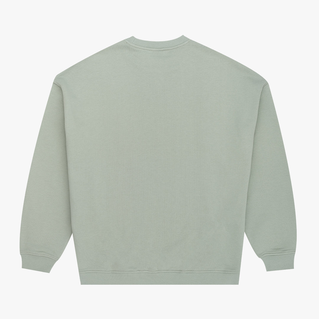 Vernon Oversized Crew Sea Mist