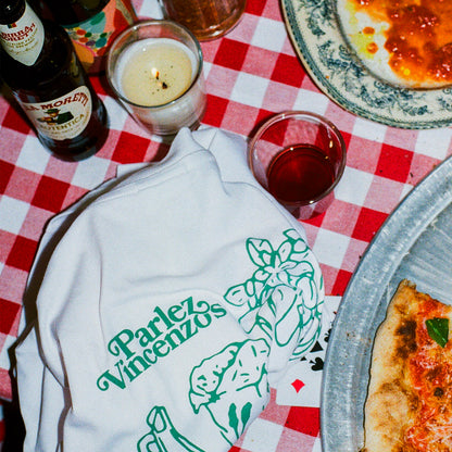 Parlez X Vincenzo's Slice T-Shirt White