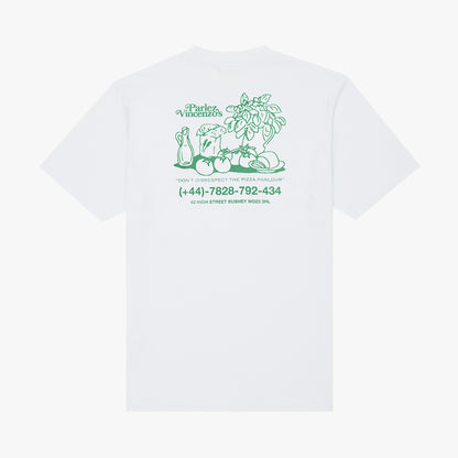 Parlez X Vincenzo's Slice T-Shirt White