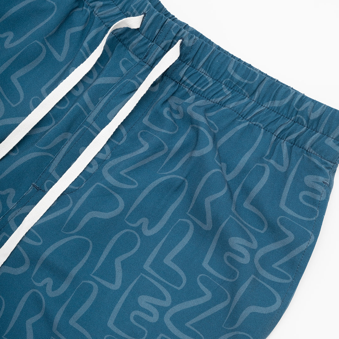 The Mens Wake Shorts Oceanic from Parlez clothing