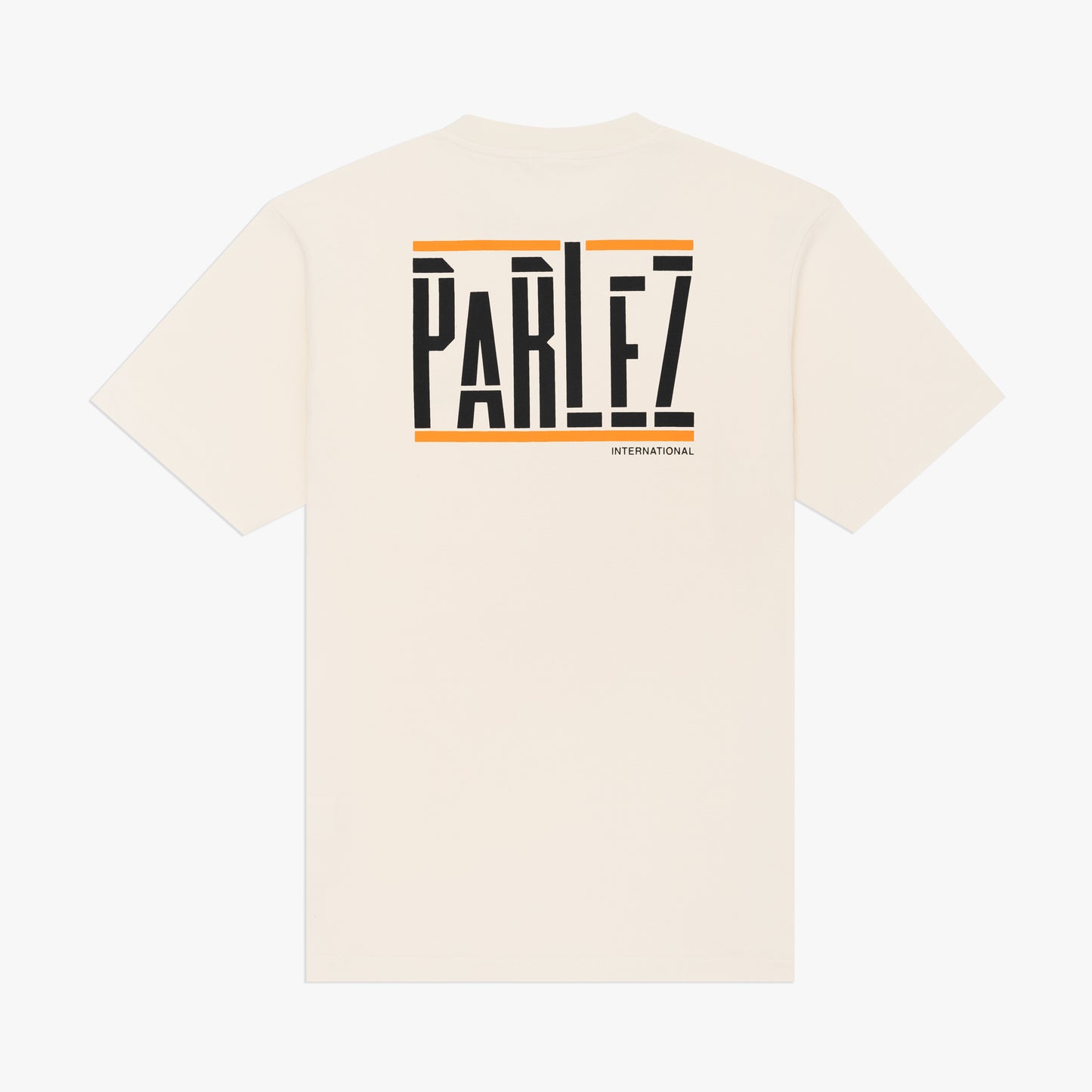 The Mens Waller T-Shirt Ecru from Parlez clothing