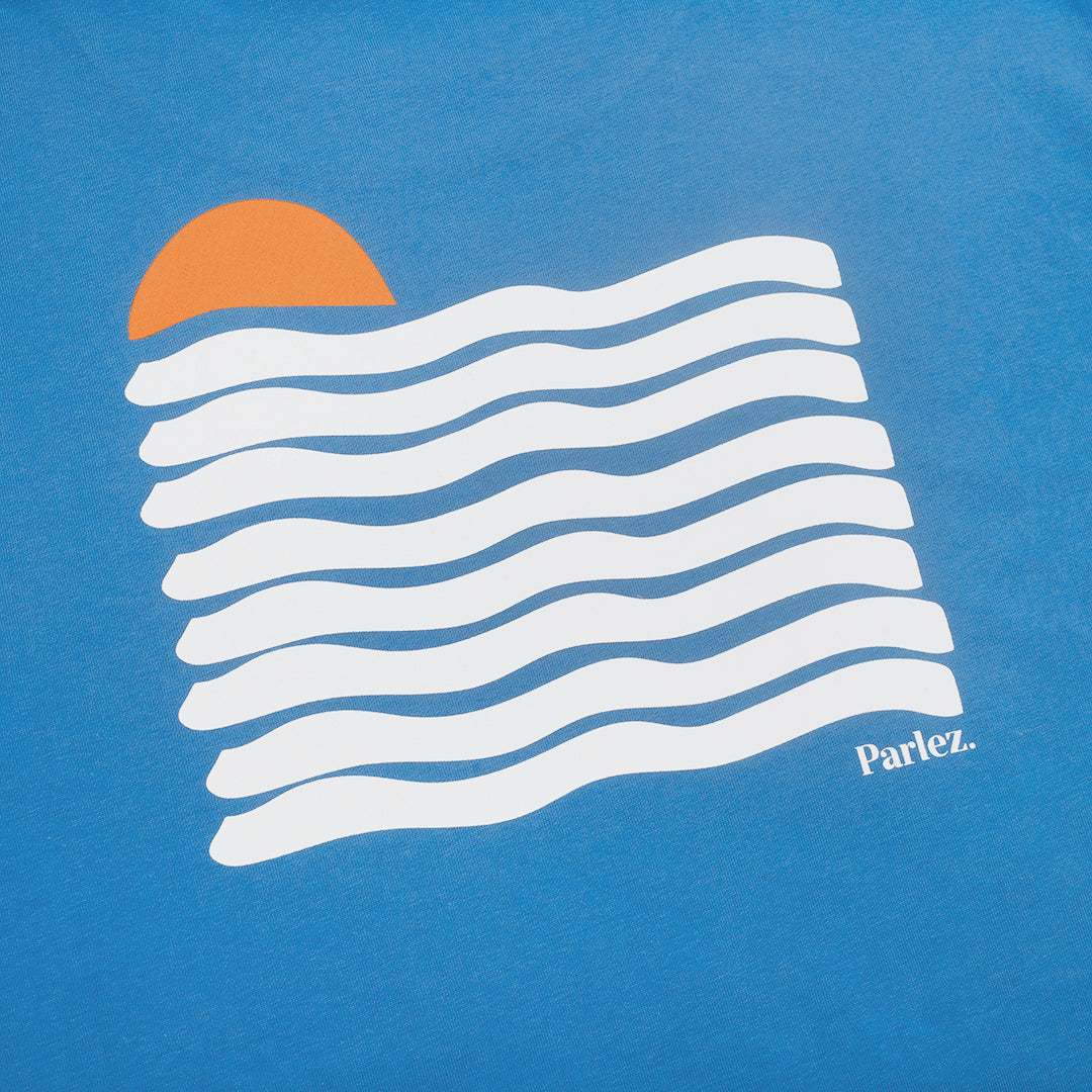 Wash T-Shirt Ocean Blue