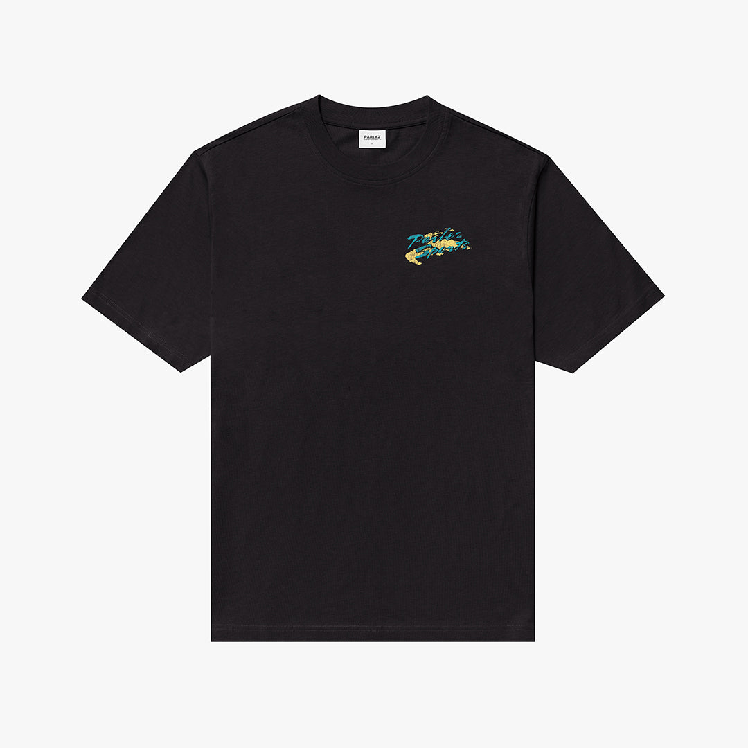 The Mens Waterman T-Shirt Black from Parlez clothing