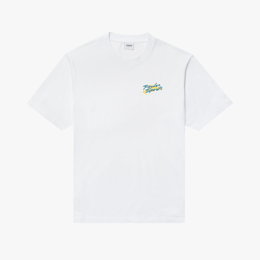 The Mens Waterman T-Shirt White from Parlez clothing