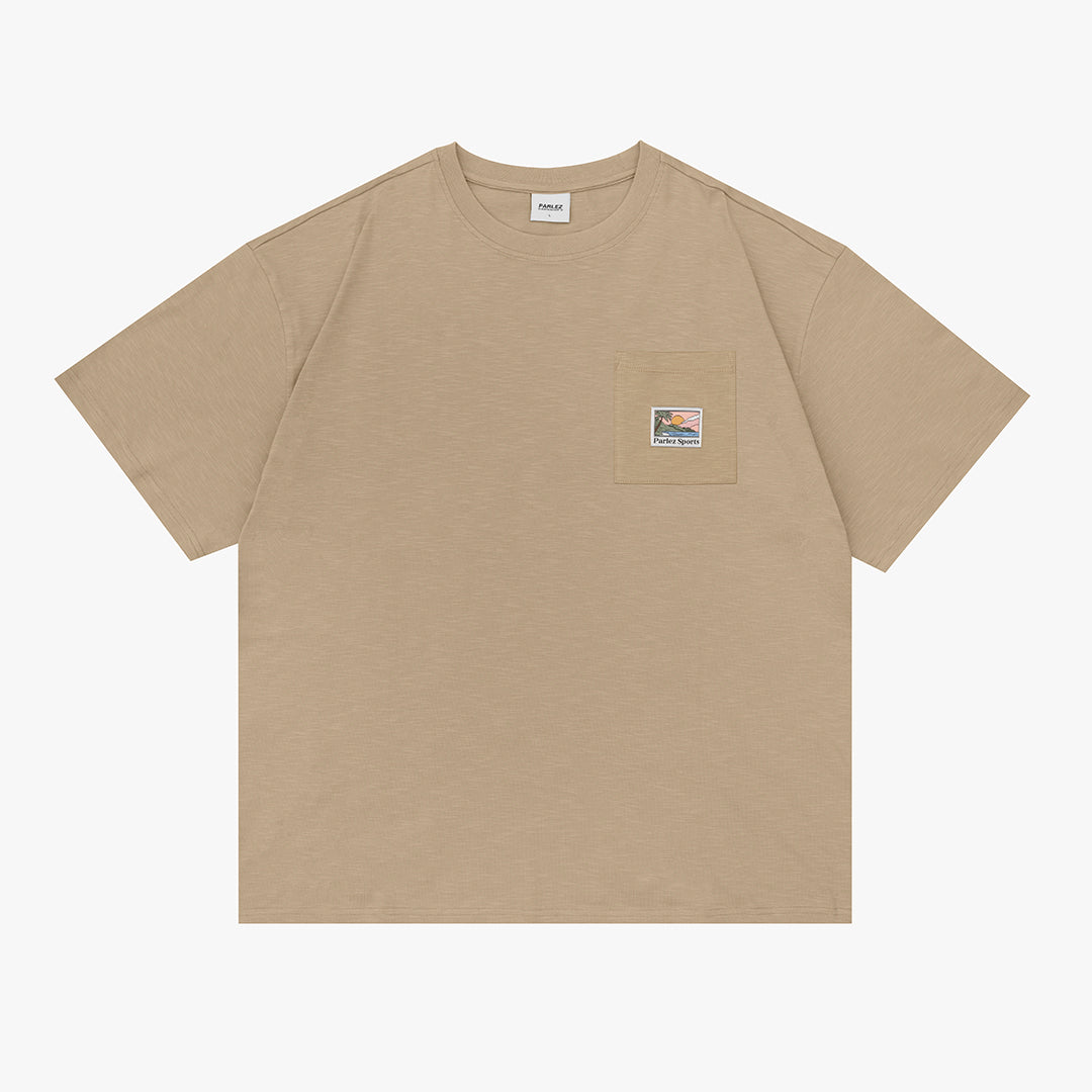 The Mens Wesley Os T-Shirt Hops from Parlez clothing