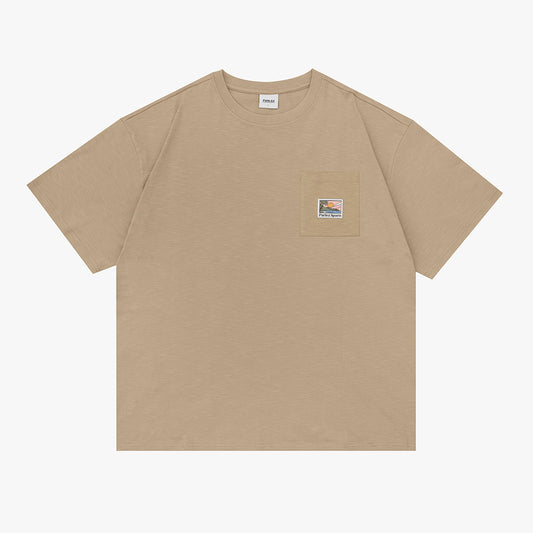 The Mens Wesley Os T-Shirt Hops from Parlez clothing