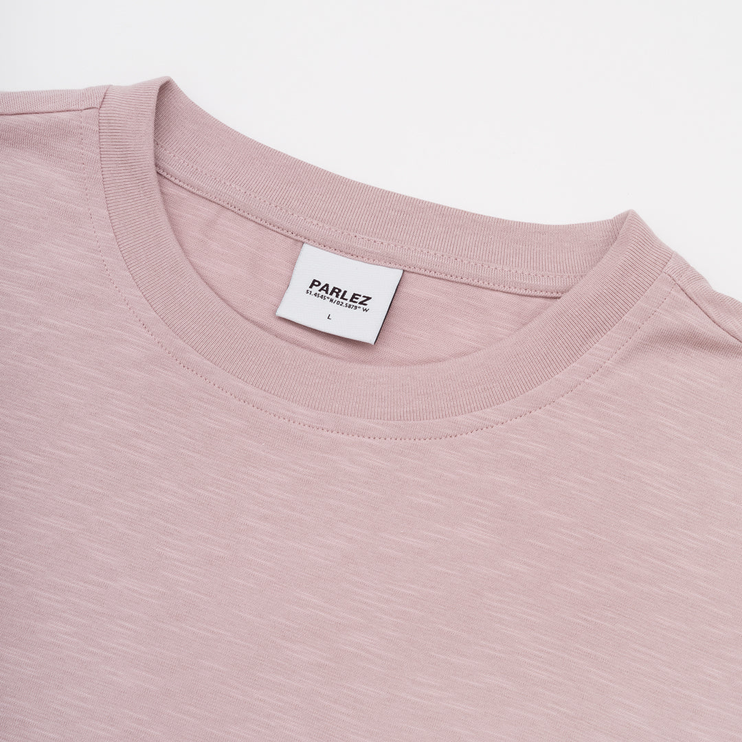 The Mens Wesley Os T-Shirt Quartz from Parlez clothing