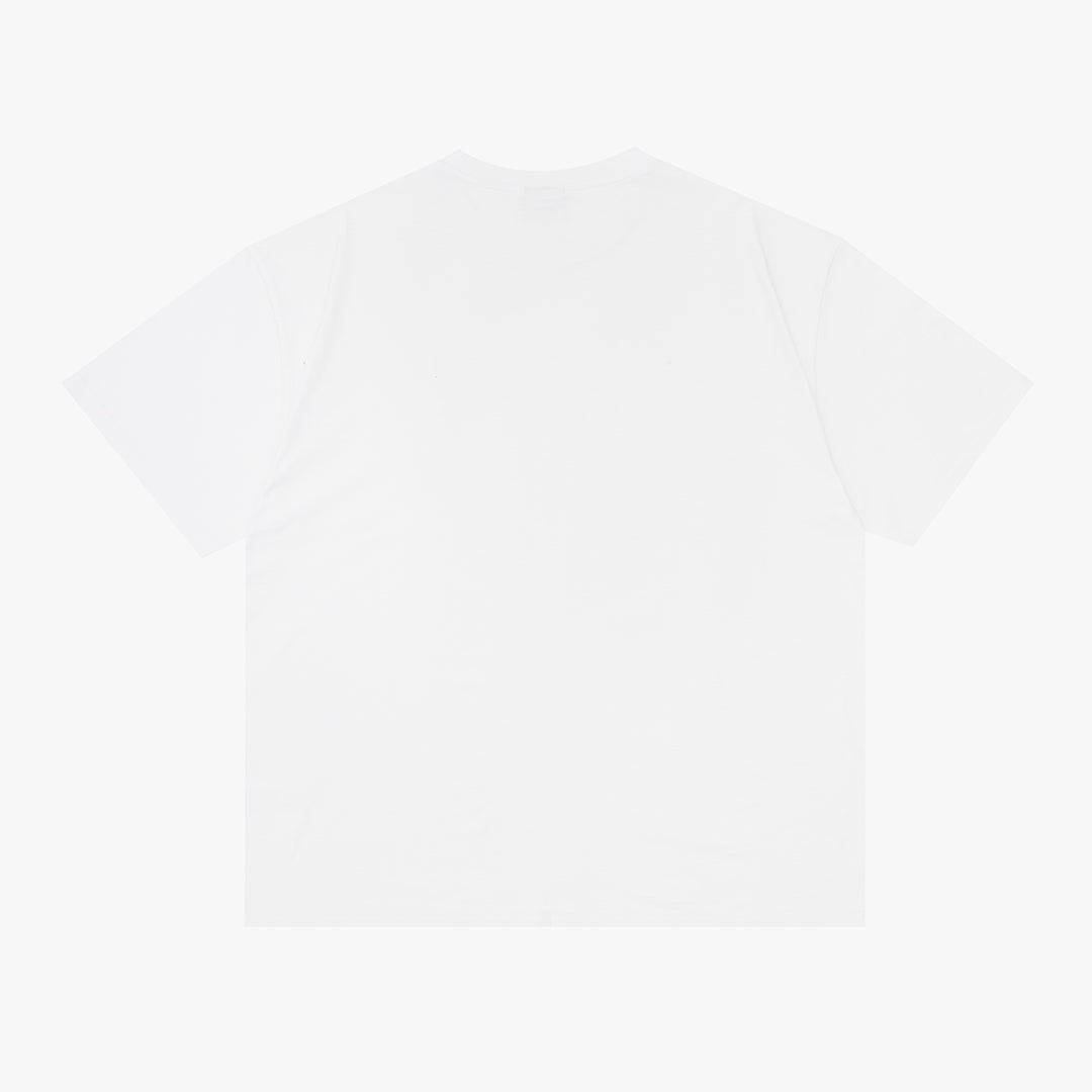 The Mens Wesley Os T-Shirt White from Parlez clothing