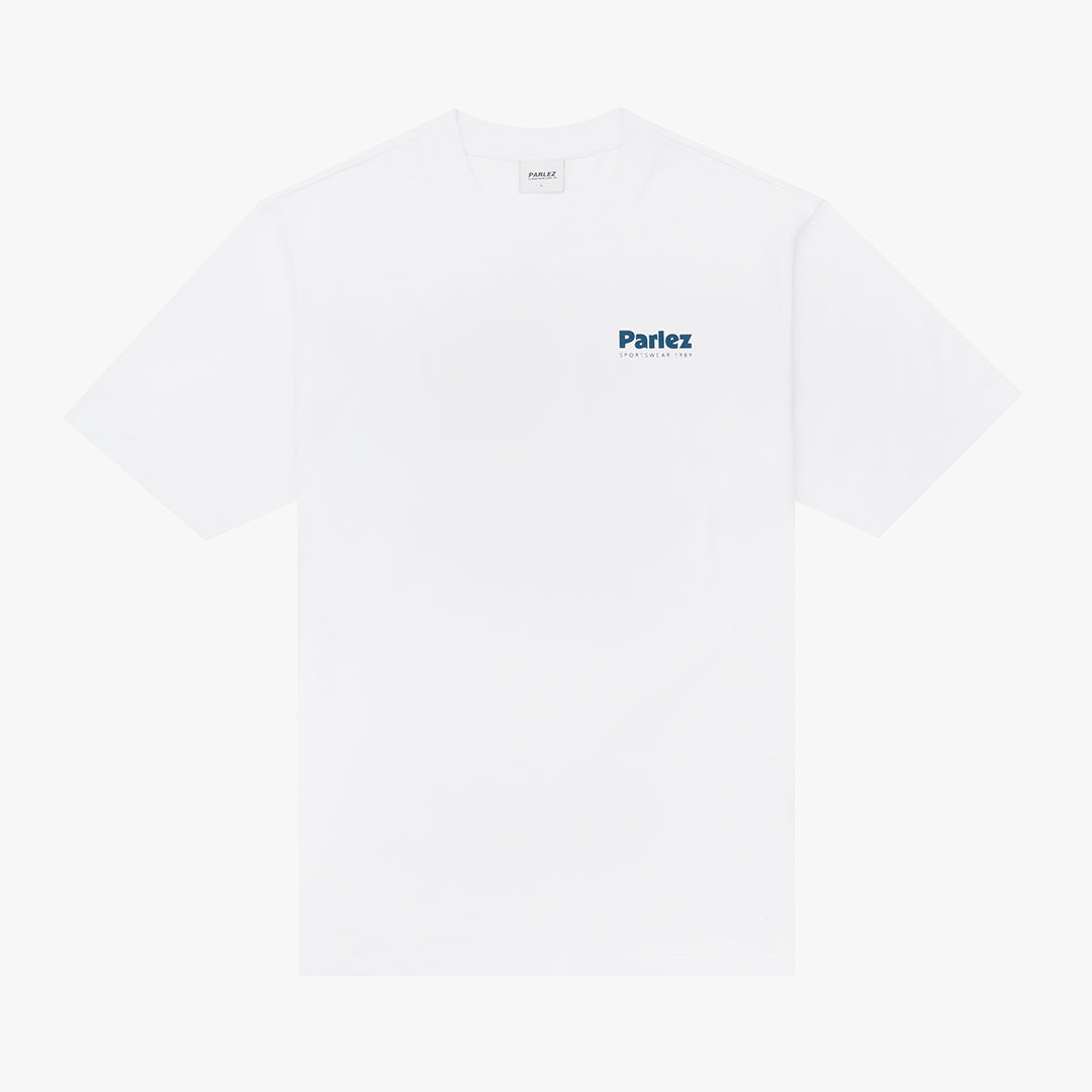 The Mens Willford T-Shirt White from Parlez clothing
