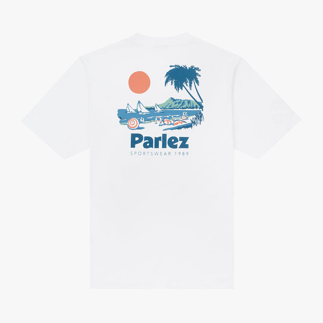 The Mens Willford T-Shirt White from Parlez clothing