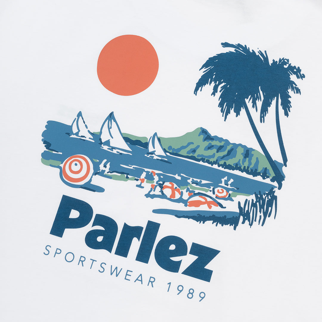 The Mens Willford T-Shirt White from Parlez clothing