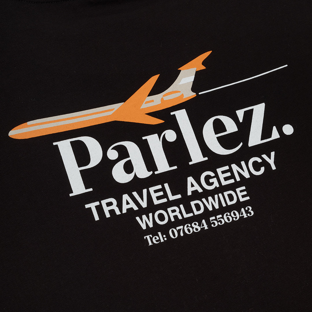 The Mens Worldwide T-Shirt Black from Parlez clothing