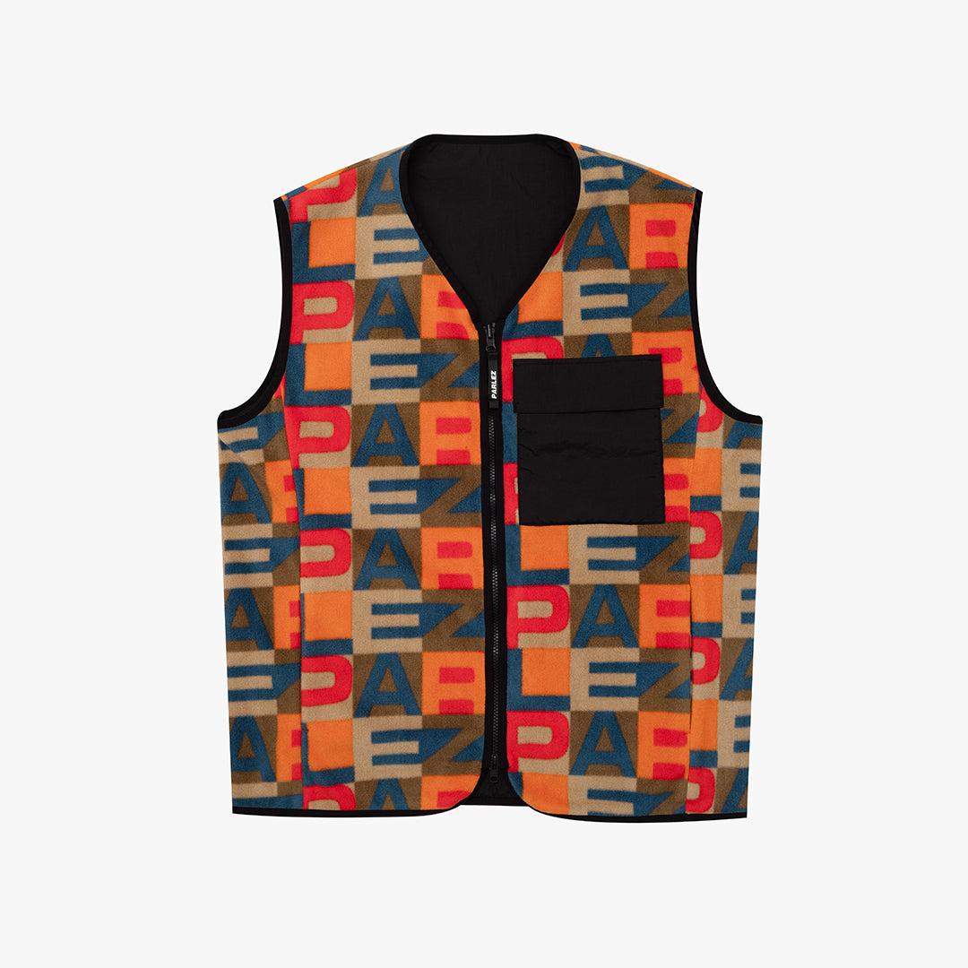 The Mens Zone Gilet Black from Parlez clothing