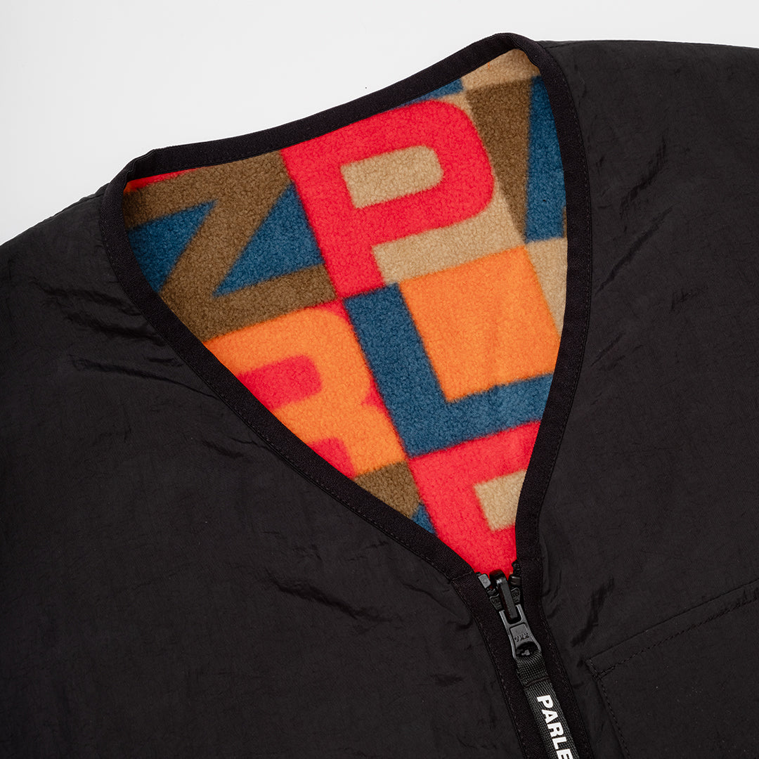 The Mens Zone Gilet Black from Parlez clothing