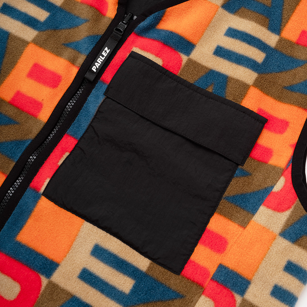 The Mens Zone Gilet Black from Parlez clothing