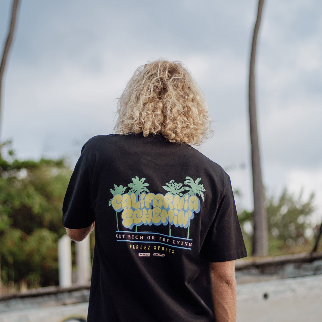 The Mens Parlez x California Schemin Black from Parlez clothing