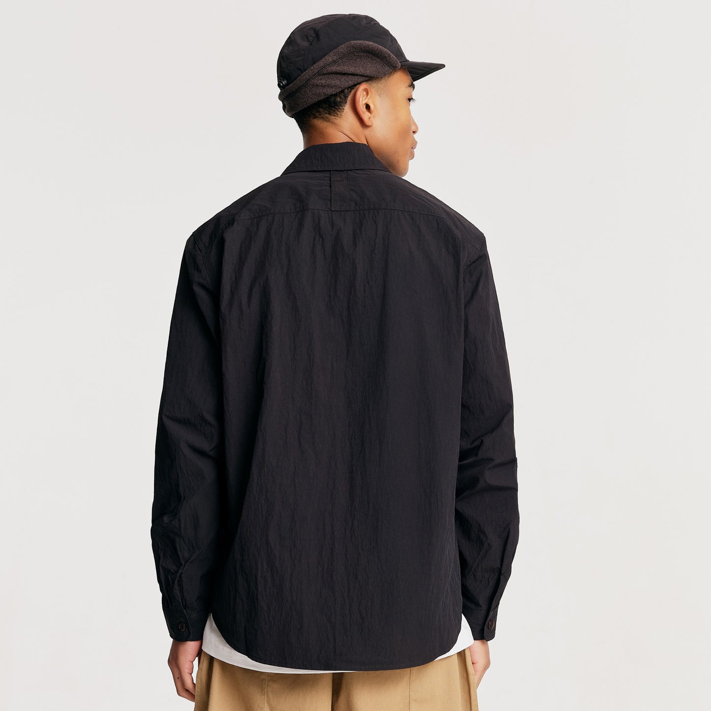 The Mens Mode Shirt Black from Parlez clothing