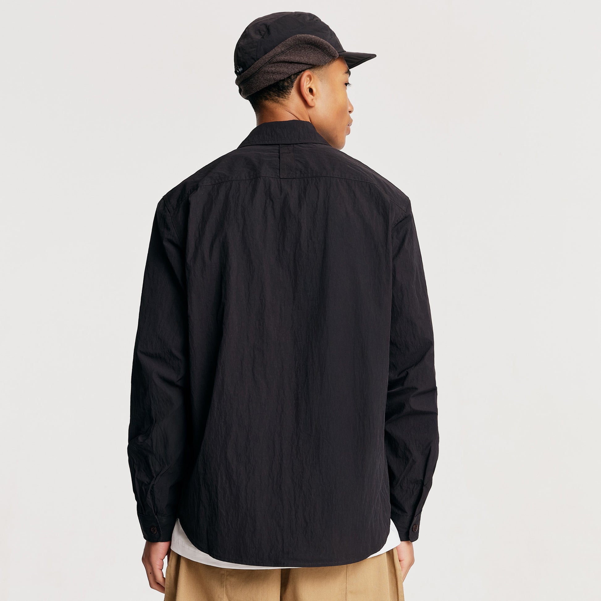 The Mens Mode Shirt Black from Parlez clothing