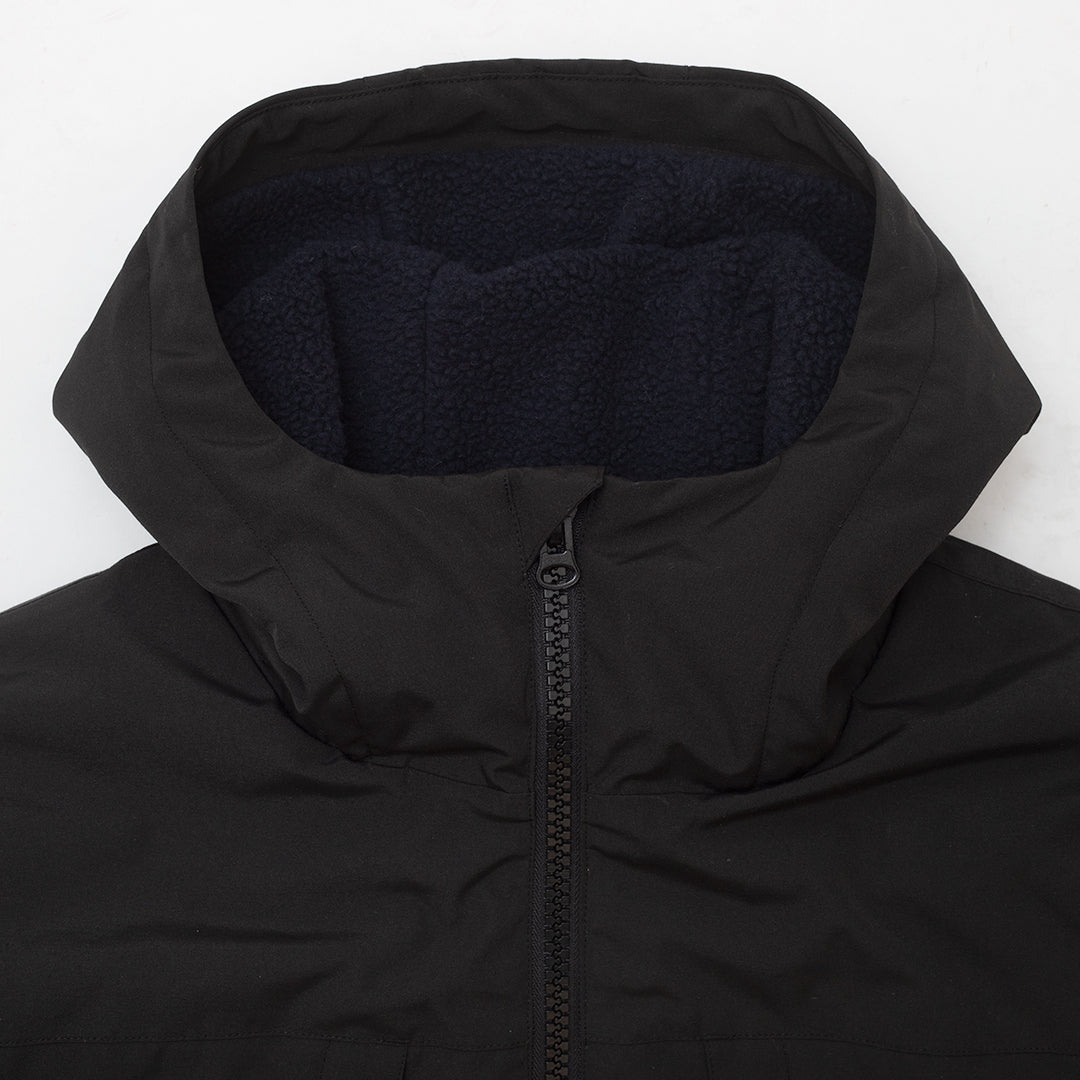 The Mens Rovex Arctic Puffer Jacket Black from Parlez clothing