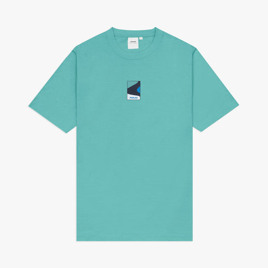 The Mens Cove T-Shirt Dusty Aqua from Parlez clothing