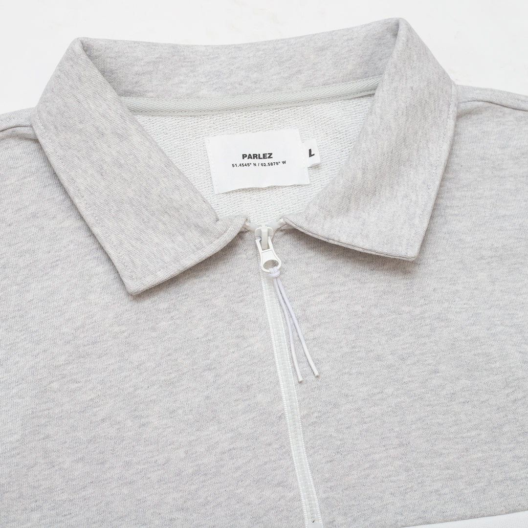 The Mens Dailey Quarter Zip Heather from Parlez clothing