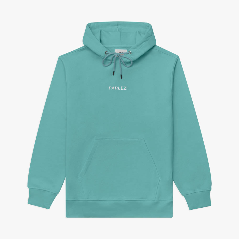 The Mens Ladsun Hoodie Dusty Aqua from Parlez clothing