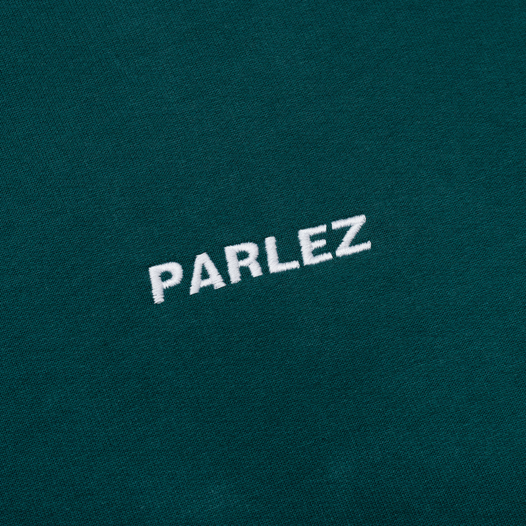 The Mens Ladsun Hoodie Deep Teal from Parlez clothing