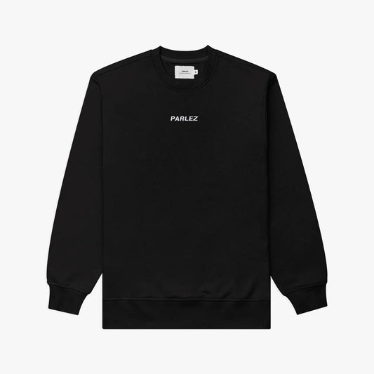 The Mens Ladsun Sweatshirt Black from Parlez clothing