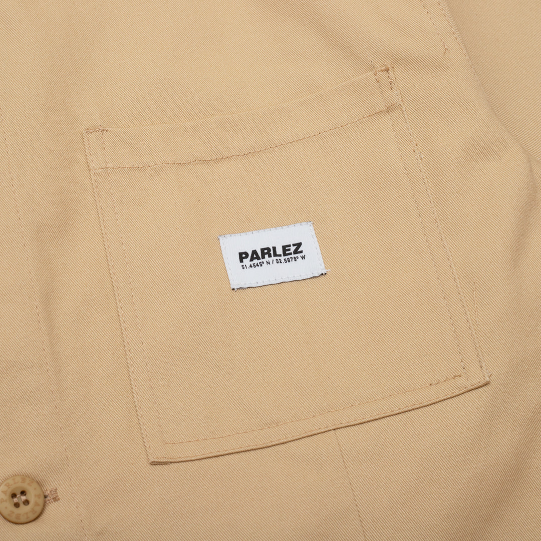 The Mens Panama Jacket Ecru from Parlez clothing